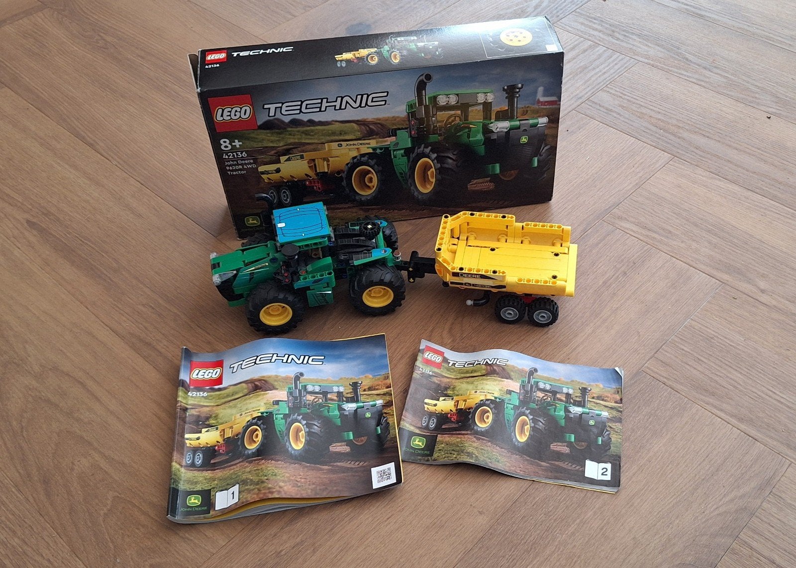 Lego John Deere 42136, Ophalen, Gebruikt