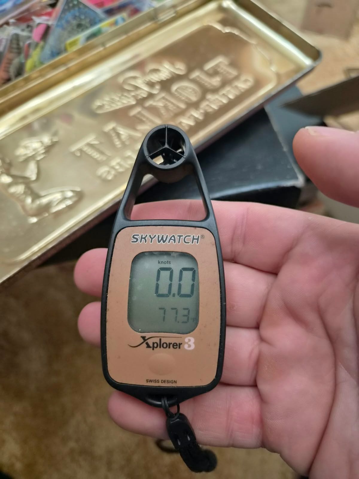 Skywatch Xplorer 3 Anemometer - Zwitsers Design, Ophalen of Verzenden, Gebruikt