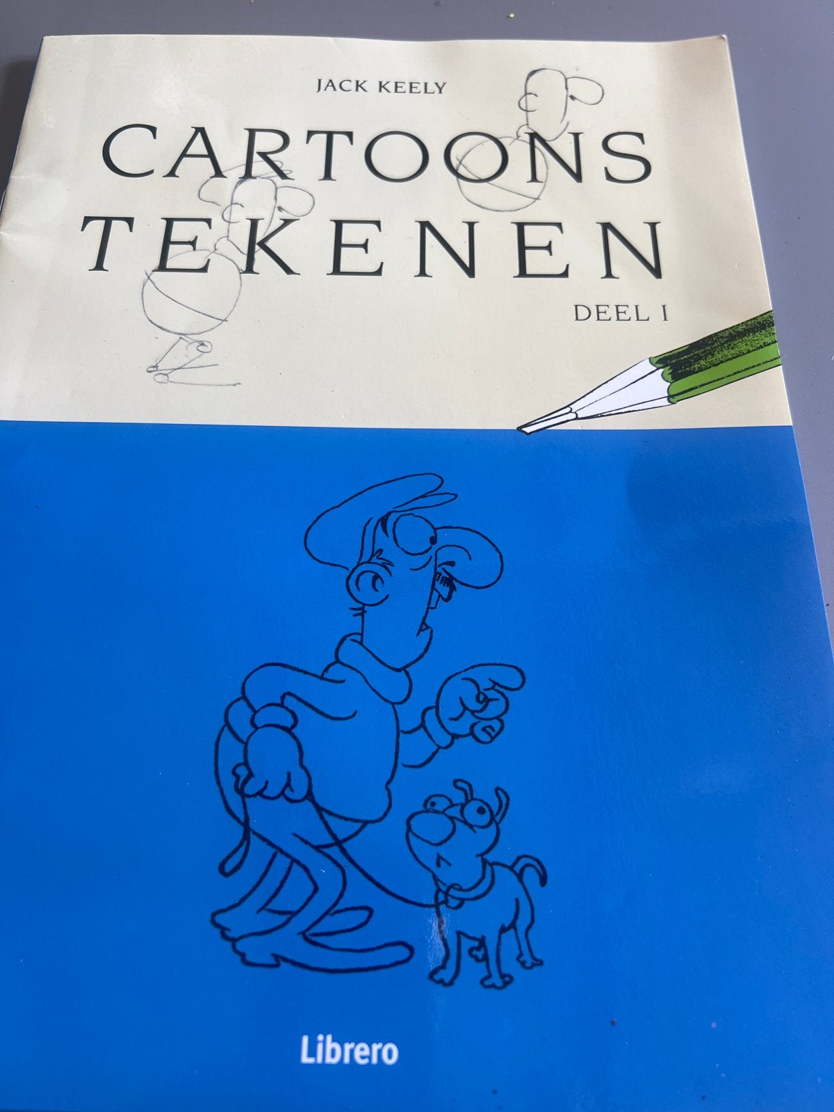 Cartoons Tekenen Deel 1 - Leer grappige figuren tekenen, Ophalen of Verzenden, Gebruikt, Boek of Gids