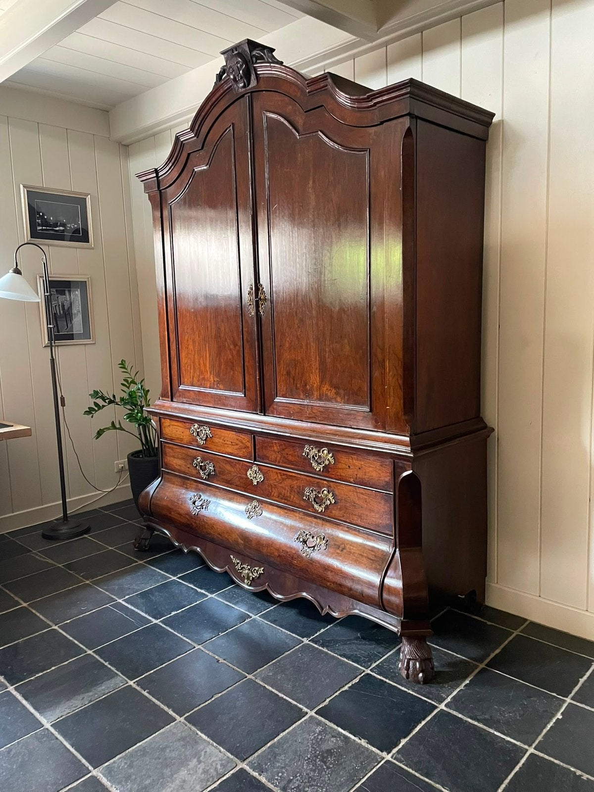 Kabinet Kast Linnenkast, Antiek en Kunst, Ophalen