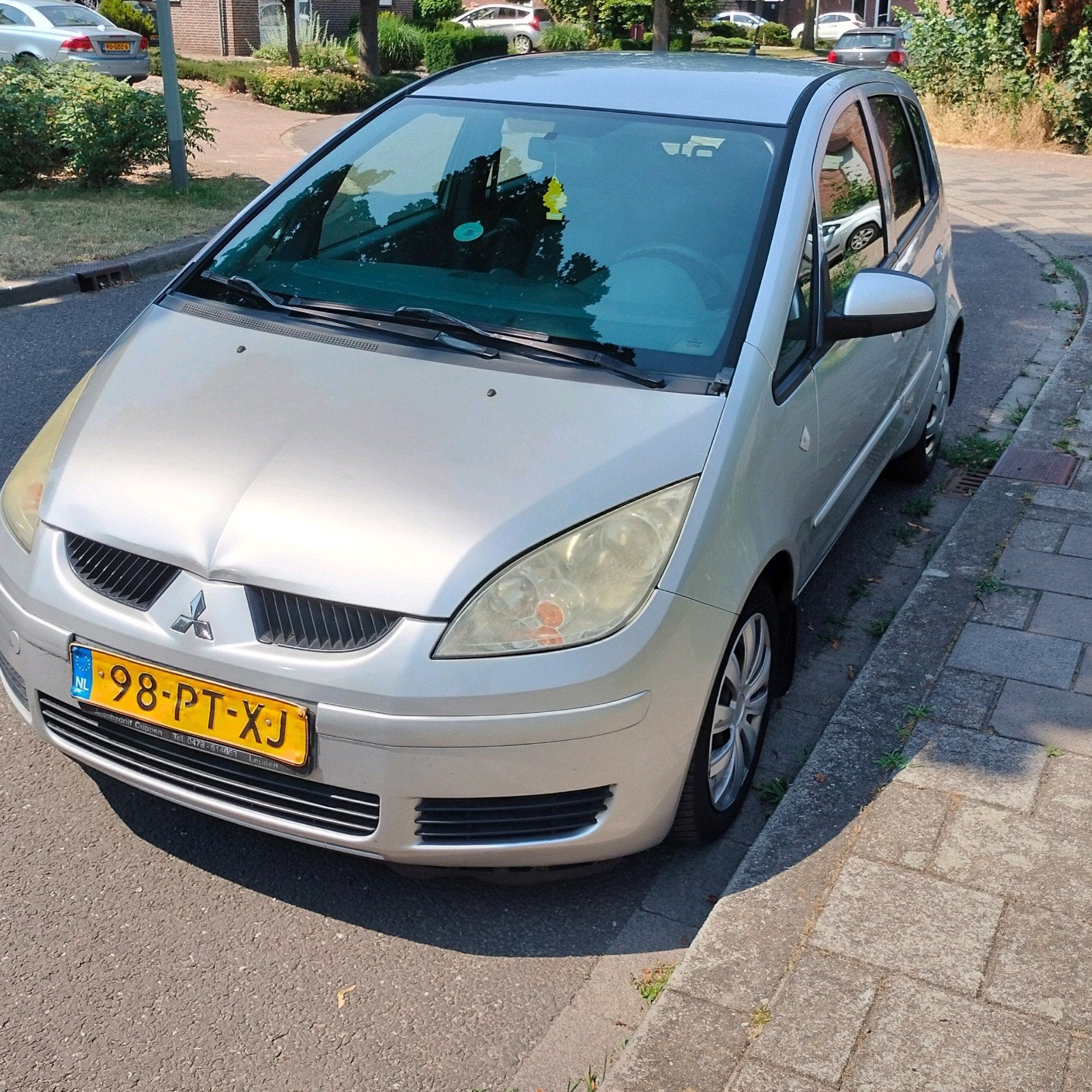 Mitsubishi Colt 1.3 CZ5 2004 Grijs, Auto's, Mitsubishi, Particulier, Colt, Benzine, B, Hatchback, Handgeschakeld, Origineel Nederlands