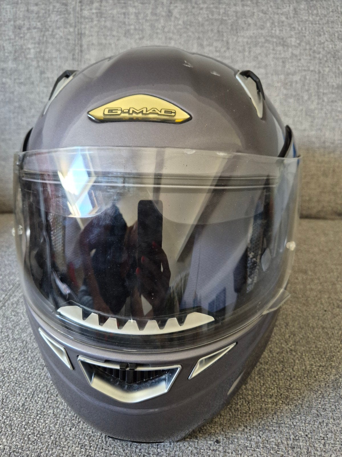 Motor helm G-MAC, Systeemhelm, Kinderen, Tweedehands, Ophalen