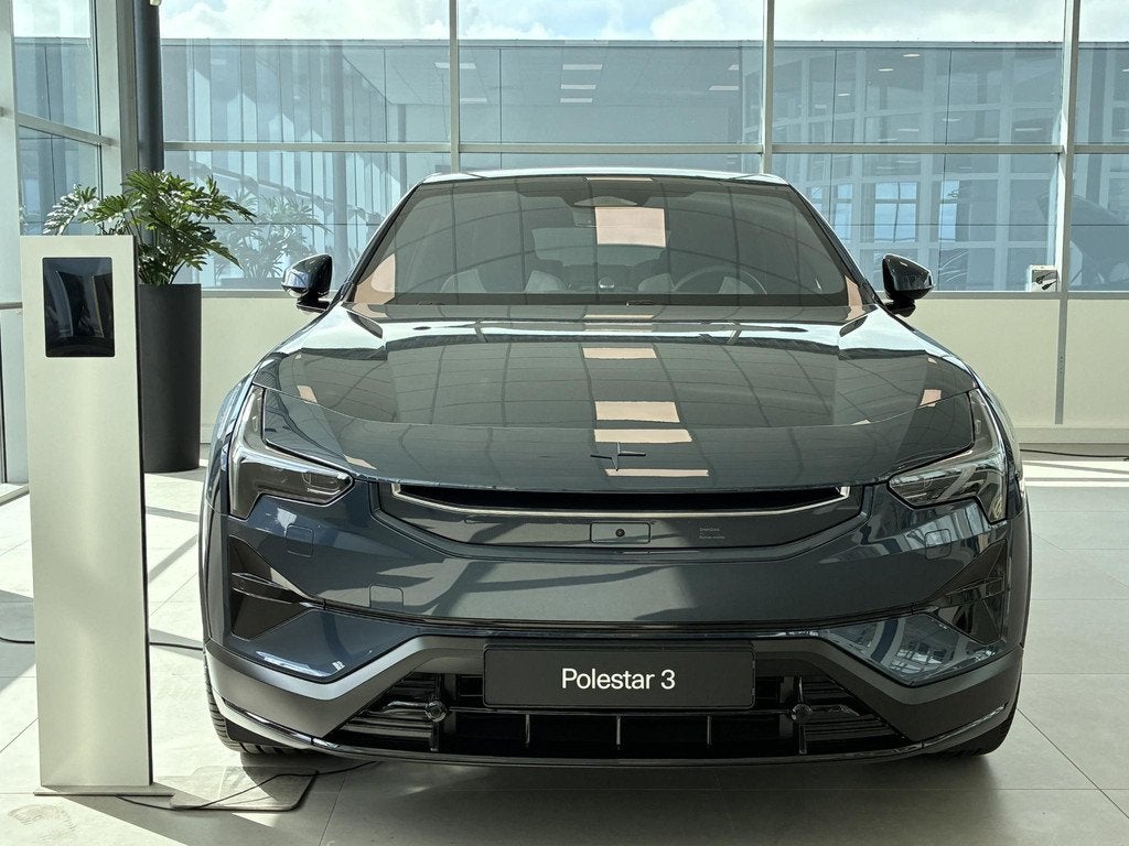 Polestar 3 Long range Dual motor Pilot Plus 111 kWh |Bowers, Auto's, Polestar, 660 min, Stof, Gebruikt, Blauw