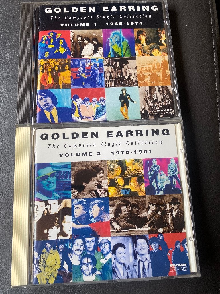 Golden Earring - The Complete Single Collection Vol. 1 & 2, Gebruikt, Inclusief doosje, Ophalen of Verzenden, Classic Rock