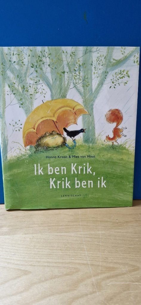 Ik ben Krik, Krik ben ik, Boeken, Ophalen of Verzenden, Zo goed als nieuw, Hanna Kraan, Fictie algemeen