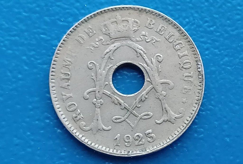 België 10 centime - 1925 (FRA), Verzenden, Overig, Losse munt