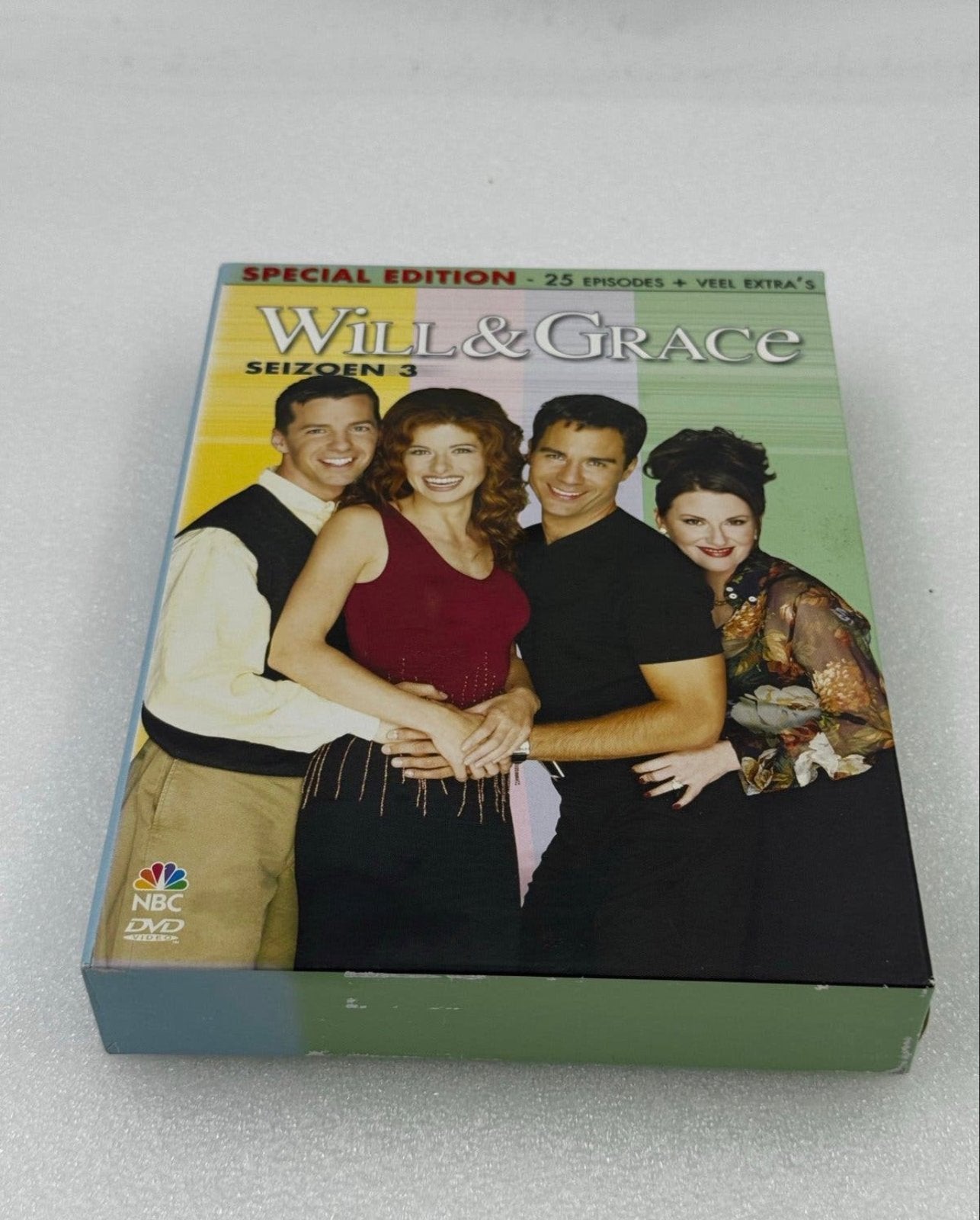 Will & Grace - Seizoen 3 DVD Special Edition, Alle leeftijden, Nederlands, Ophalen of Verzenden, Zo goed als nieuw