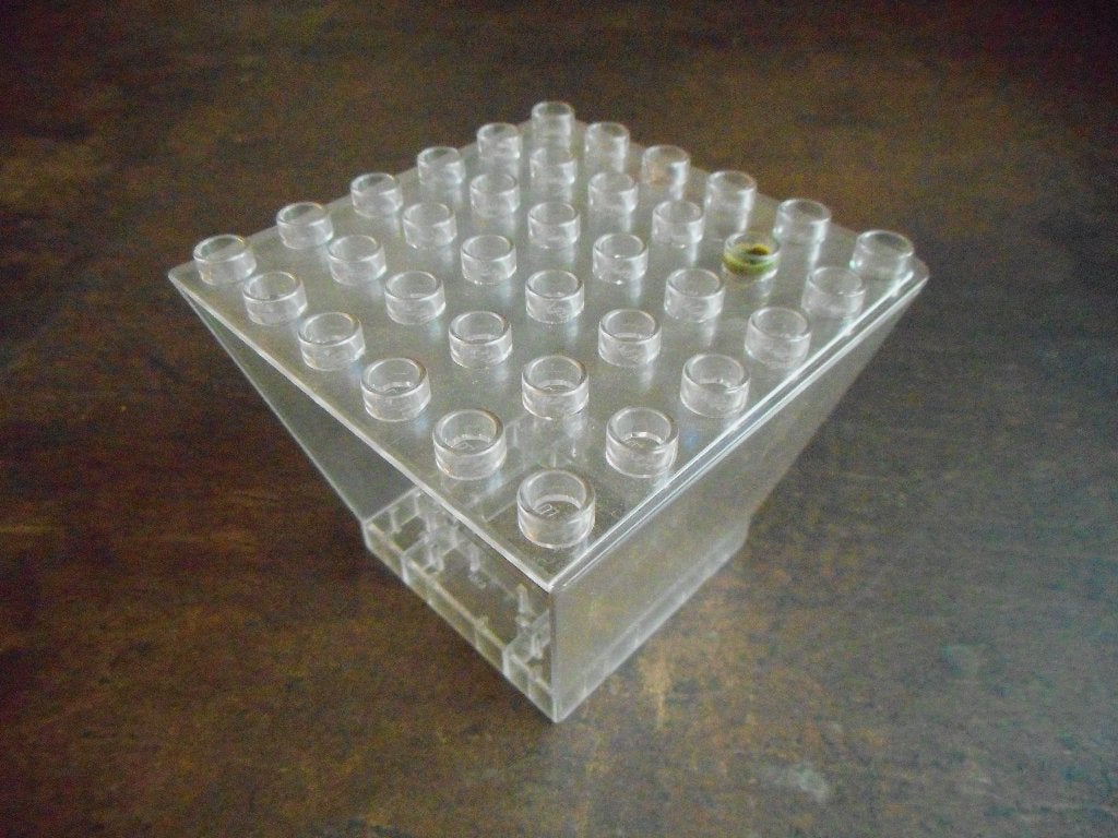 Lego Duplo Airport Tower Glass Enclosure (zie foto's) 2, Ophalen of Verzenden, Gebruikt, Losse stenen, Duplo