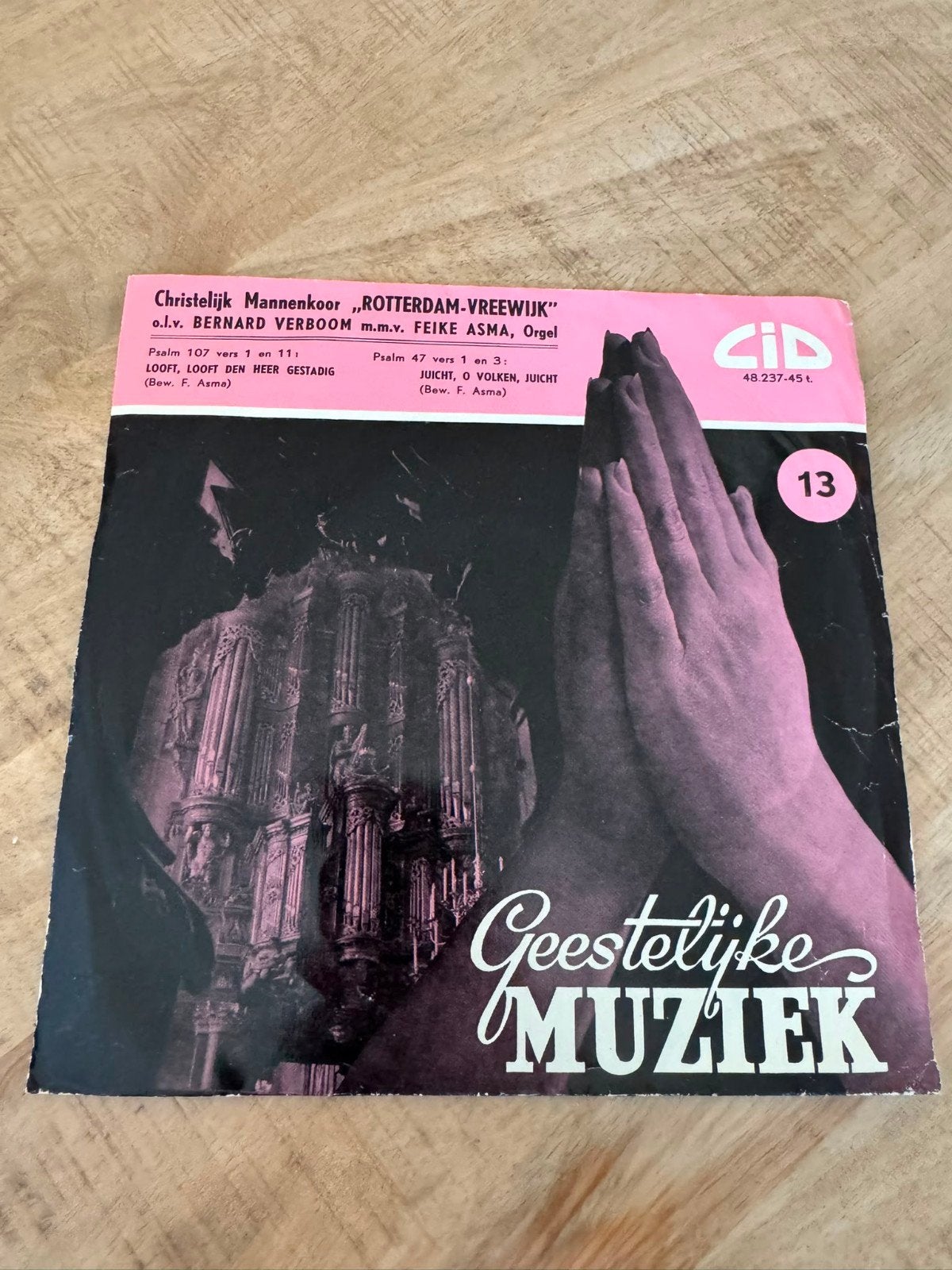 Chr. Mannenkoor Rotterdam-Vreewijk - Geestelijke Muzie, Gebruikt, 7 inch, Ophalen of Verzenden, EP