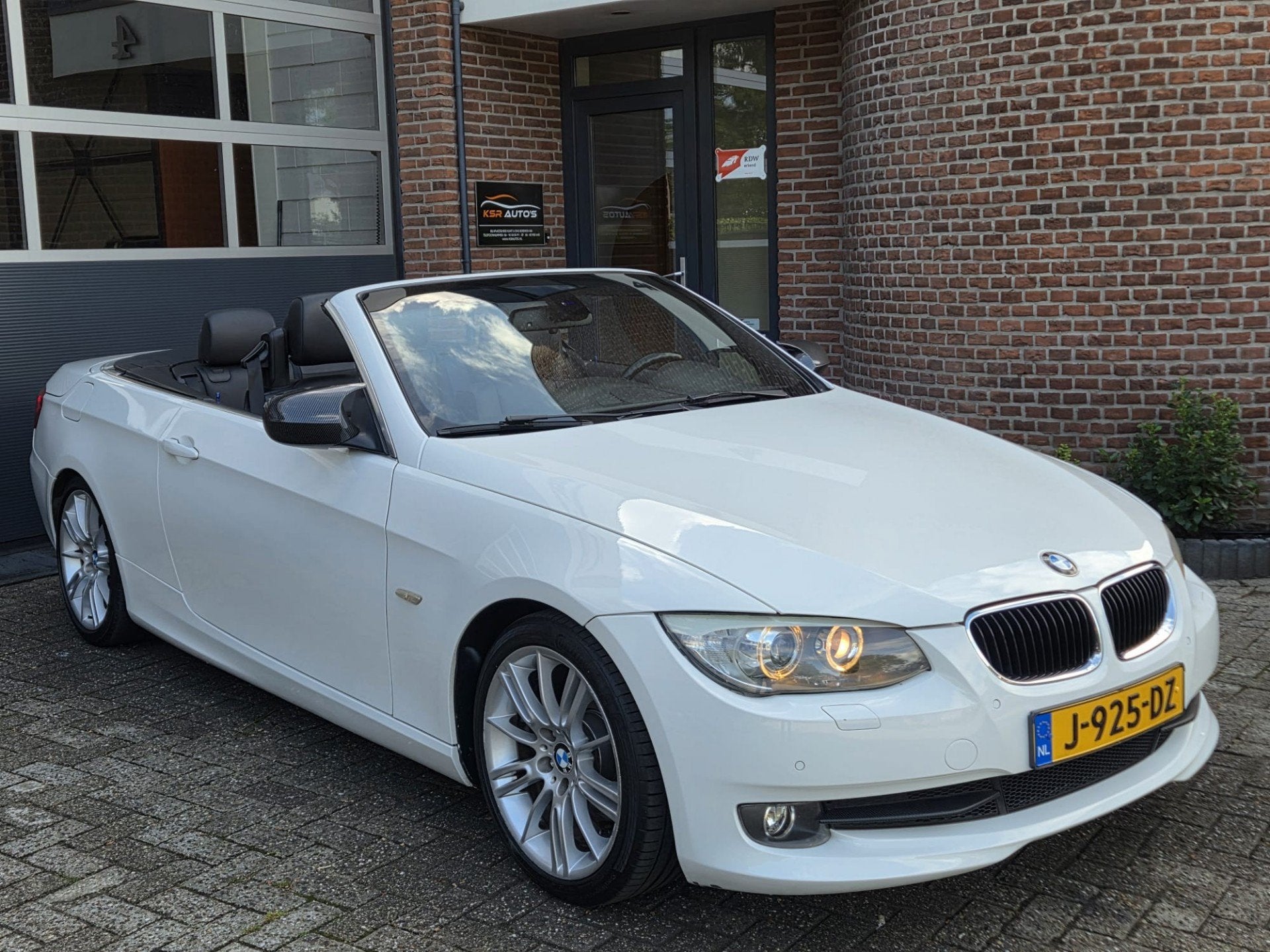 BMW 3-serie Cabrio 328i High Executive | Leer | Clima | Xeno, Euro 5, Achterwielaandrijving, Gebruikt, 1738 kg