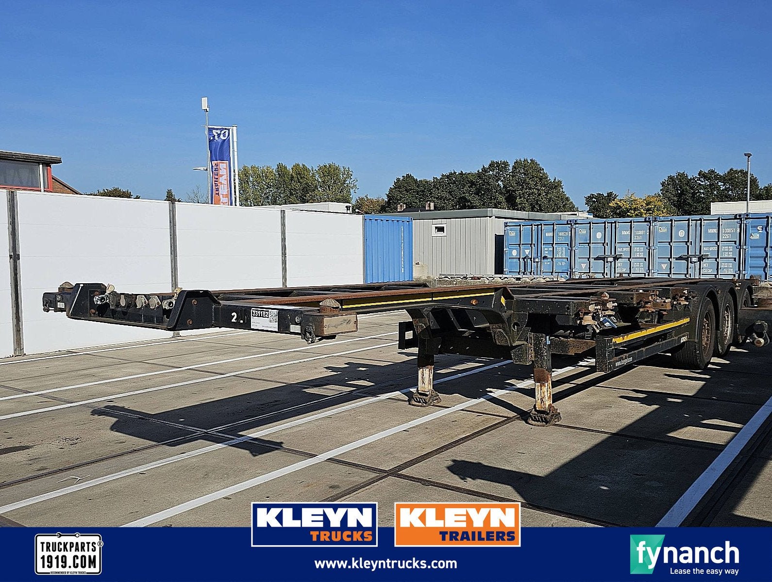KOGEL SW24 MULTI 2X 20, 1X30, 1X40, HIGHCUBE, 20FT MITTIG, L, Overige kleuren, Bedrijf, Aanhangers en Opleggers, Te koop