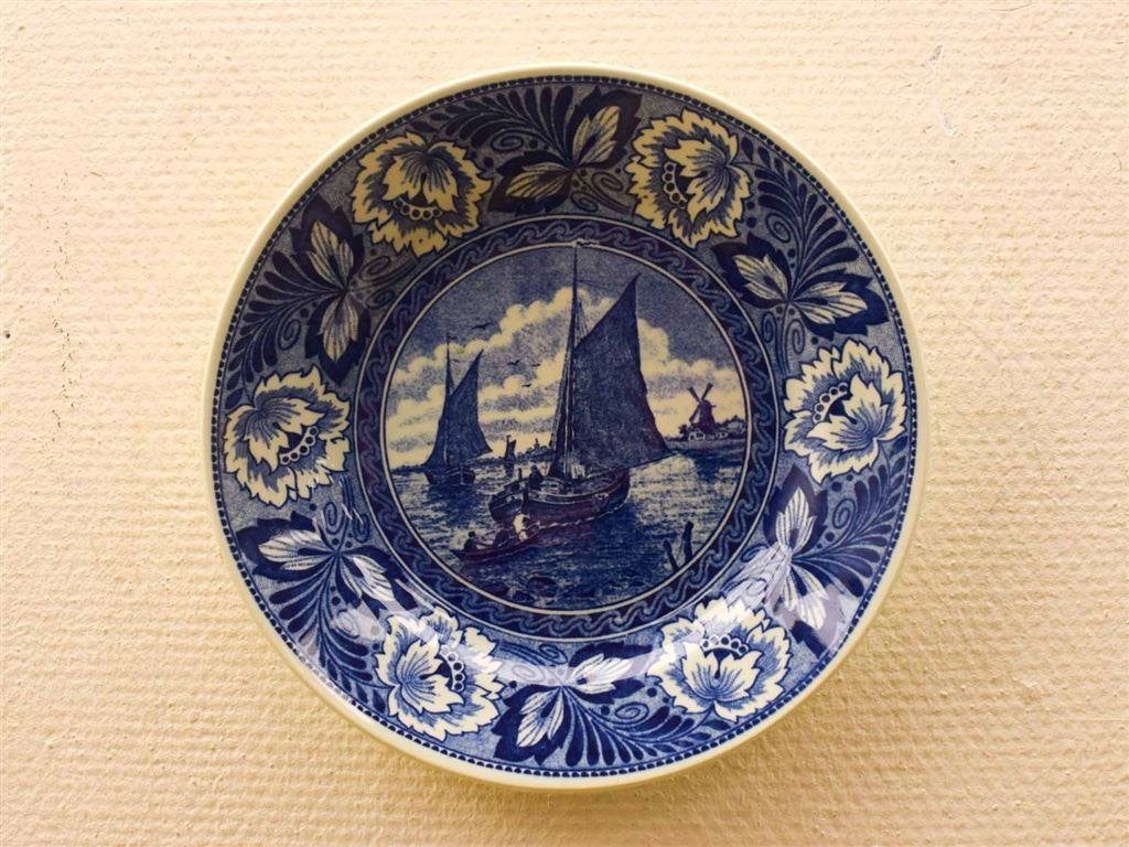Boch Delfts Porseleinen wandbord 51591