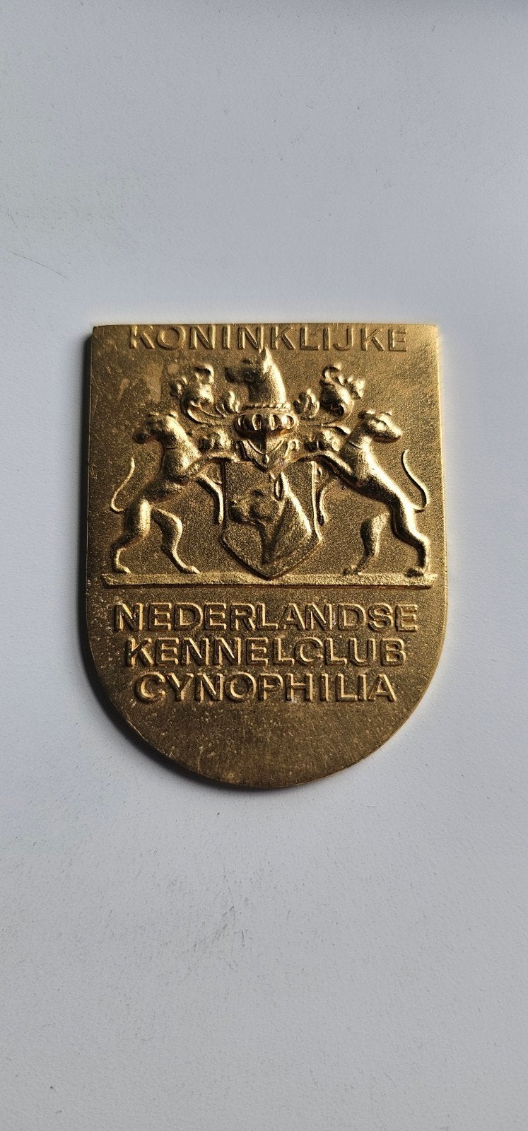 Koninklijke Nederlandse Kennelclub Cynophilia Medaille, Ophalen of Verzenden, Brons, Nederland