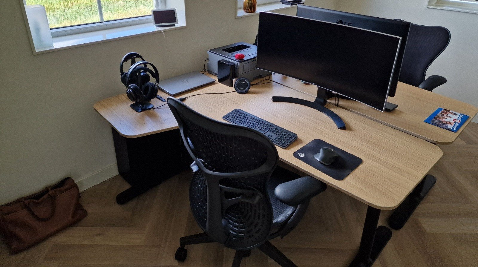 Ikea Bekant Hoekbureau - hoek links, Ophalen, 160 cm, Hout, Hoekbureau