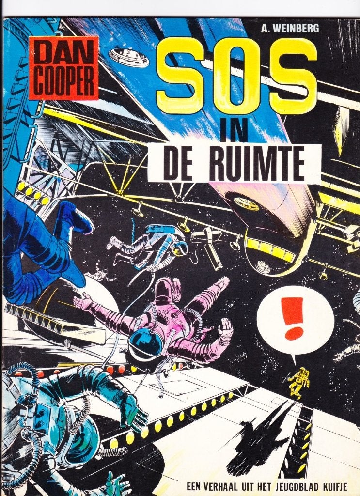 Dan Cooper SOS in de ruimte 1971, Eén stripboek, Ophalen of Verzenden, Gelezen
