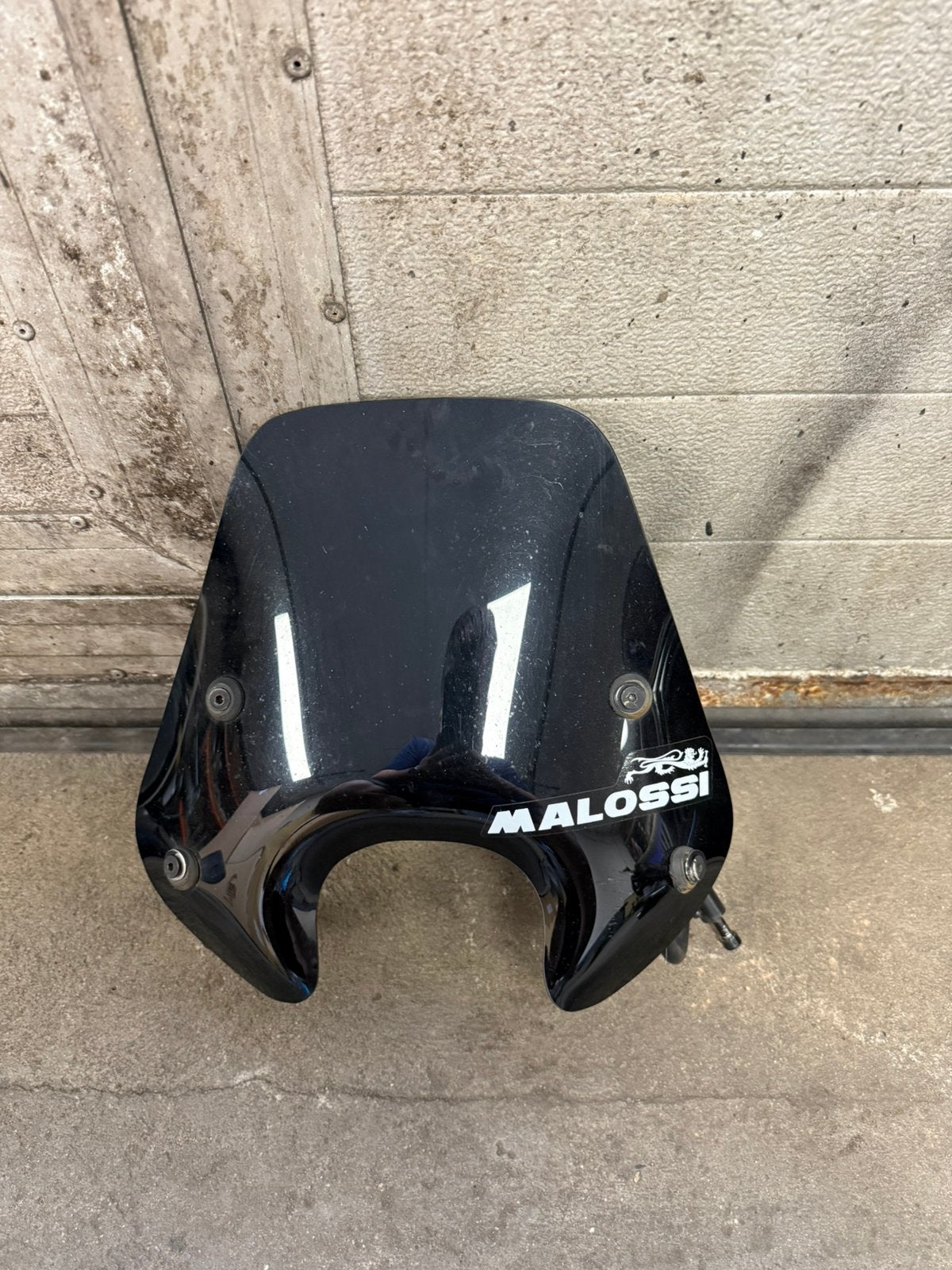Piaggio Zip laag windscherm glans zwart, Motoren, Accessoires | Overige, Ophalen, Pepe, Zo goed als nieuw, NL