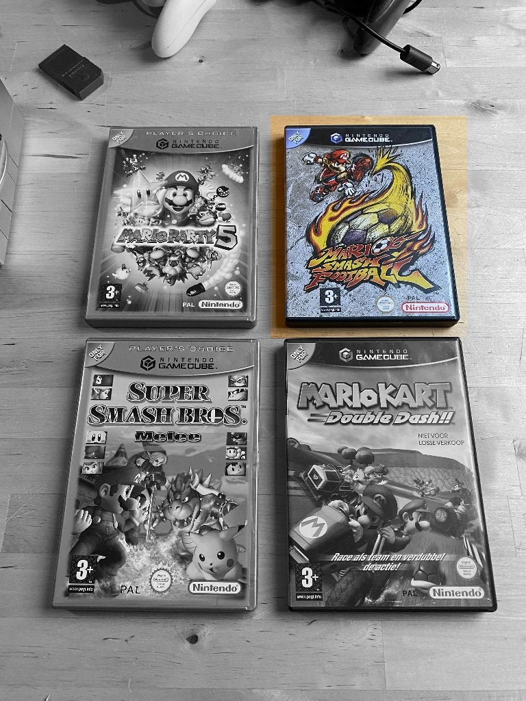 Mario Smash Football (GameCube), Spelcomputers en Games, Ophalen of Verzenden, Zo goed als nieuw, Sport, 3 spelers of meer