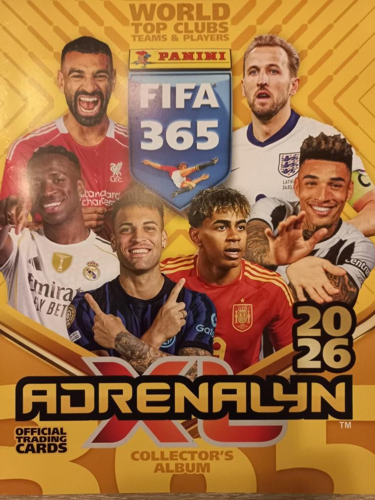 Panini FIFA 365 Adrenalyn 2026 ruilen., Ophalen of Verzenden, Zo goed als nieuw, Plaatje