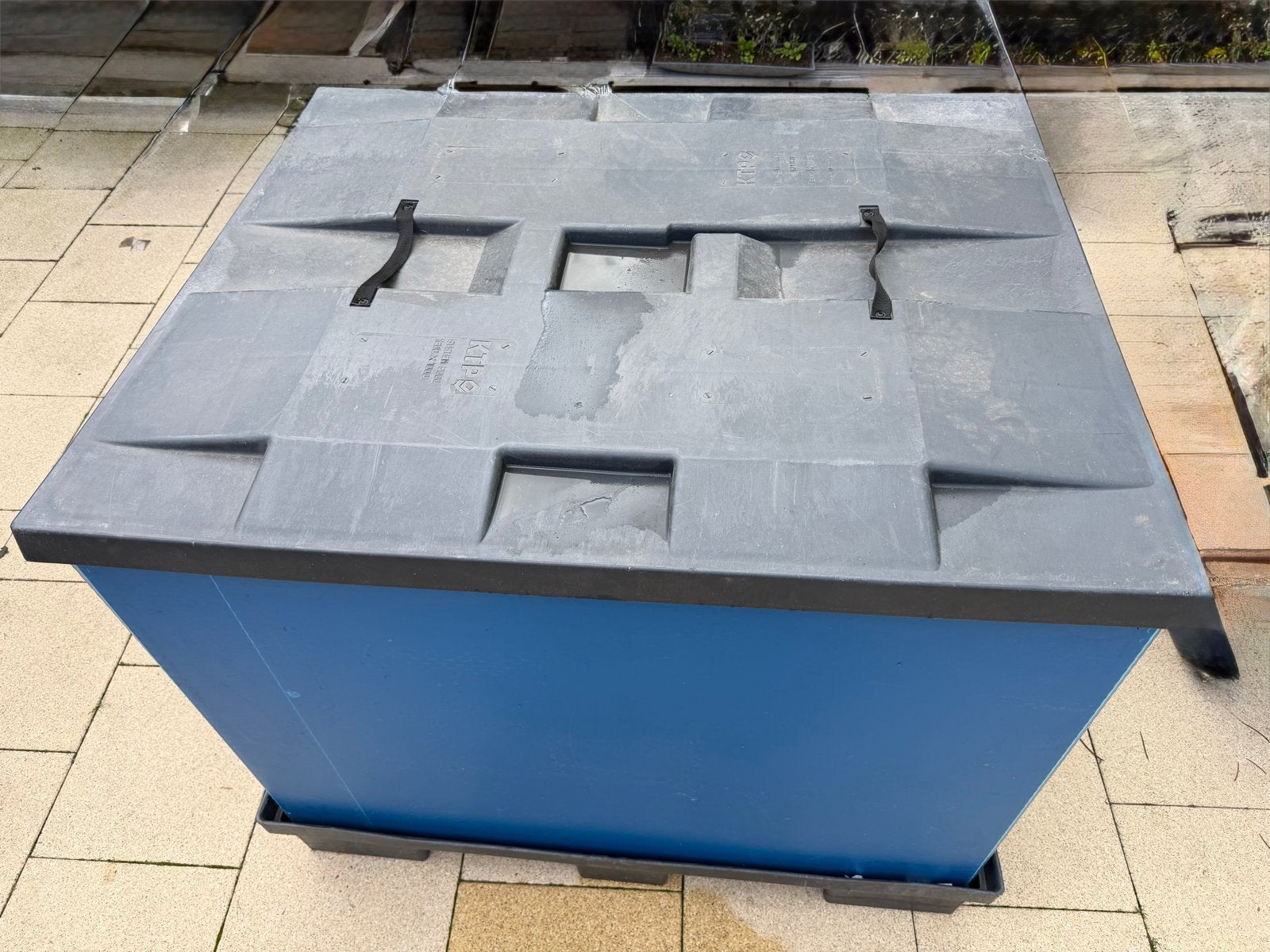 KTP Opvouwbare Transportbak - 1200x1000mm, Ophalen, Gebruikt, 100 cm of meer, Opvouwbaar