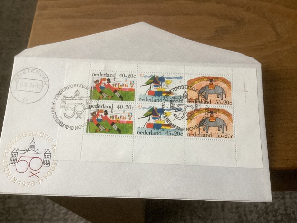 No3814 Afwijkend E153A postzegelactie Amsterdam Nederland, Ophalen of Verzenden, Onbeschreven, Nederland