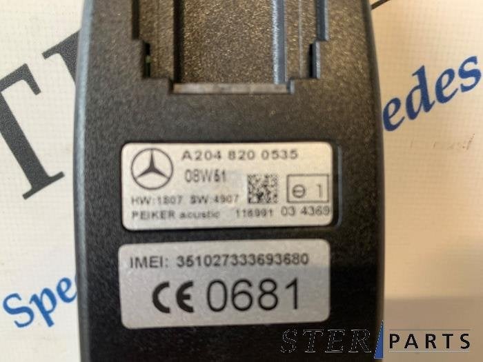Bluetooth module van een Mercedes C-Klasse, Gebruikt, -, Ophalen of Verzenden, -