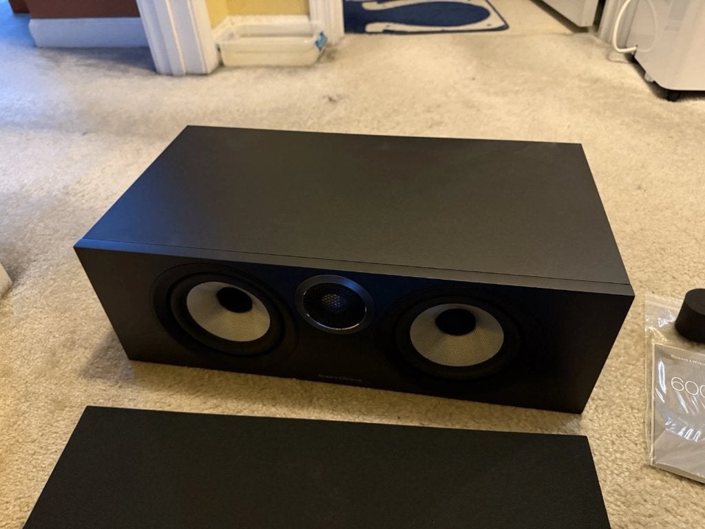 Bowers & Wilkins HTM6 S3 Center Luidspreker Zwart, Topstaat