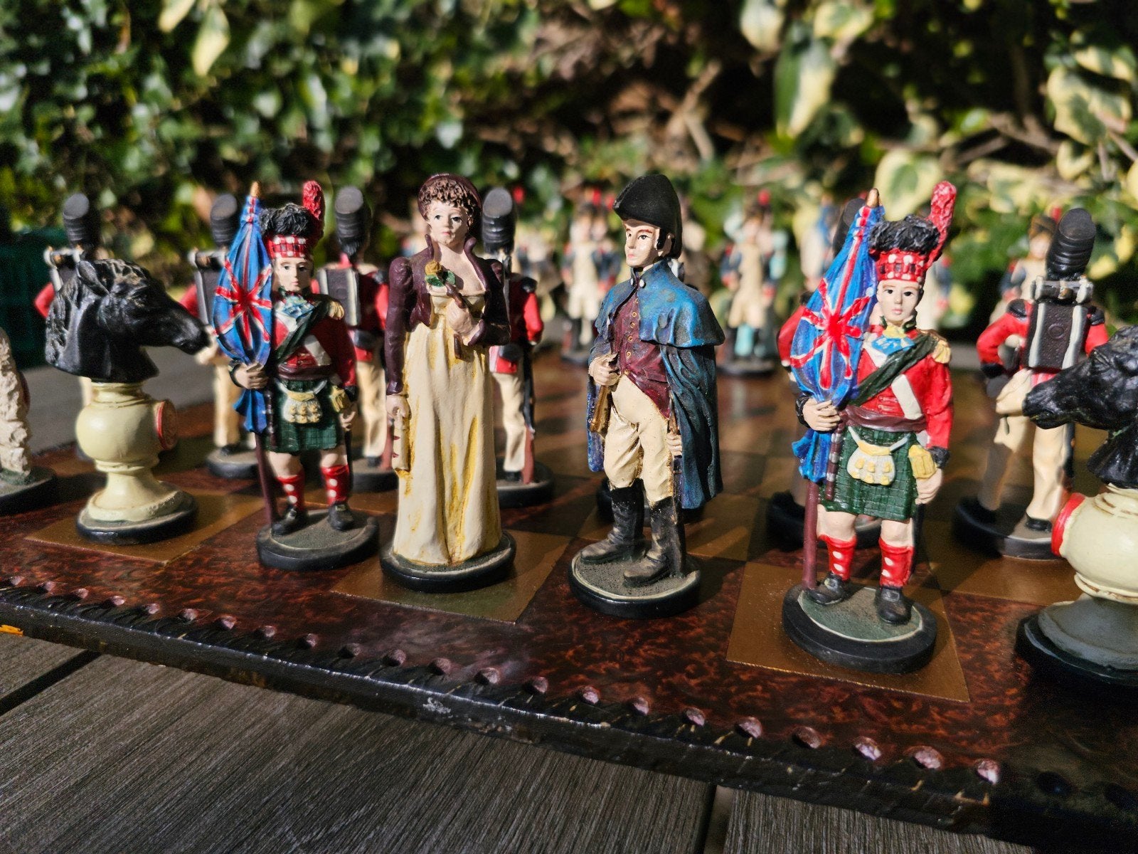 Schitterend Schaakspel "Slag bij Waterloo", Een of twee spelers, Ophalen, Zo goed als nieuw