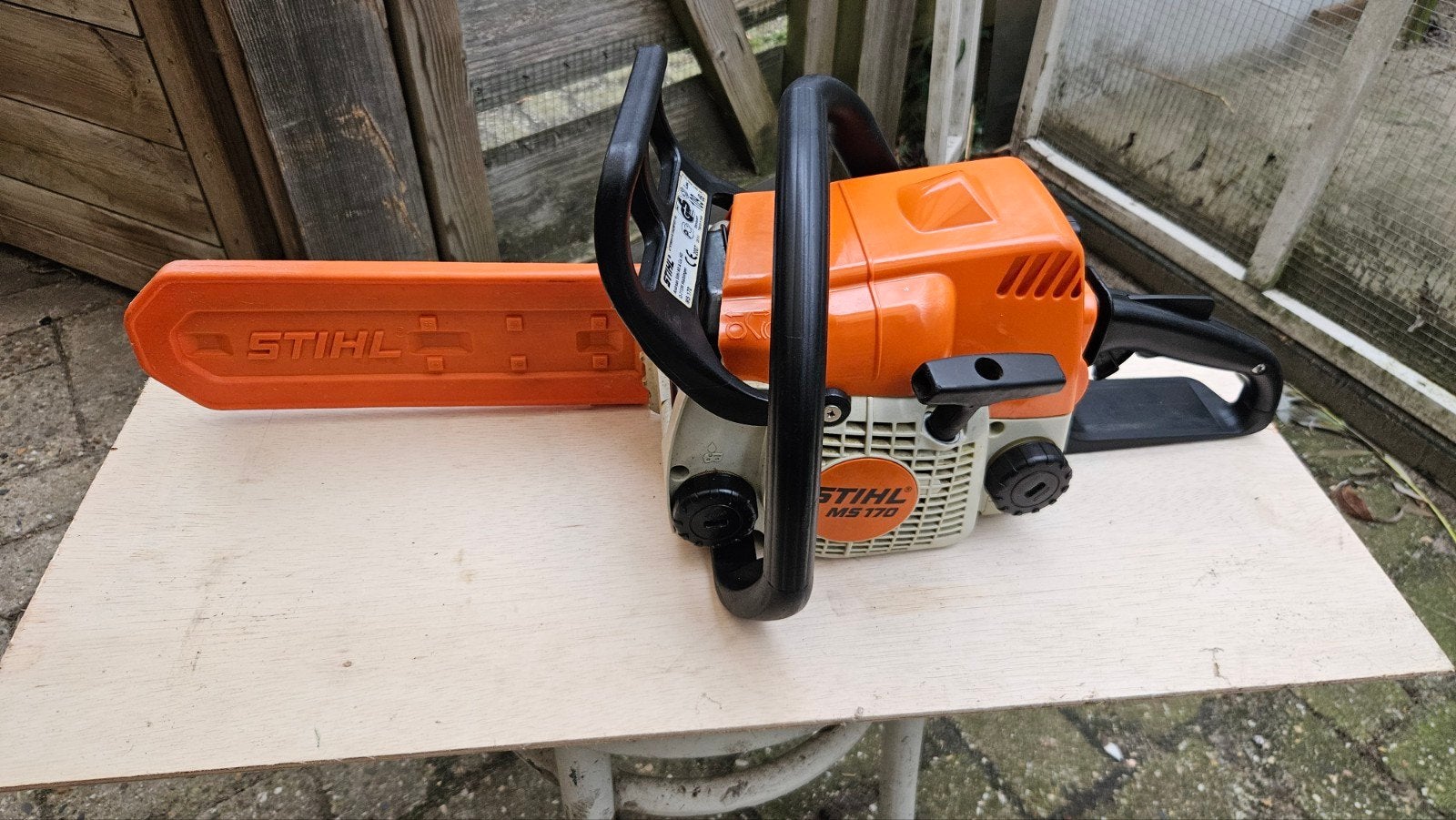 Stihl MS170 met Nieuwe ketting, Ophalen, Gebruikt, Overige soorten, Stihl