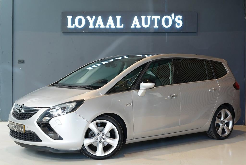 Opel Zafira Tourer 1.4 Cosmo 7 PERSOONS | AIRCO | CRUISE | P, Auto's, Euro 5, 7 stoelen, Origineel Nederlands, Bedrijf