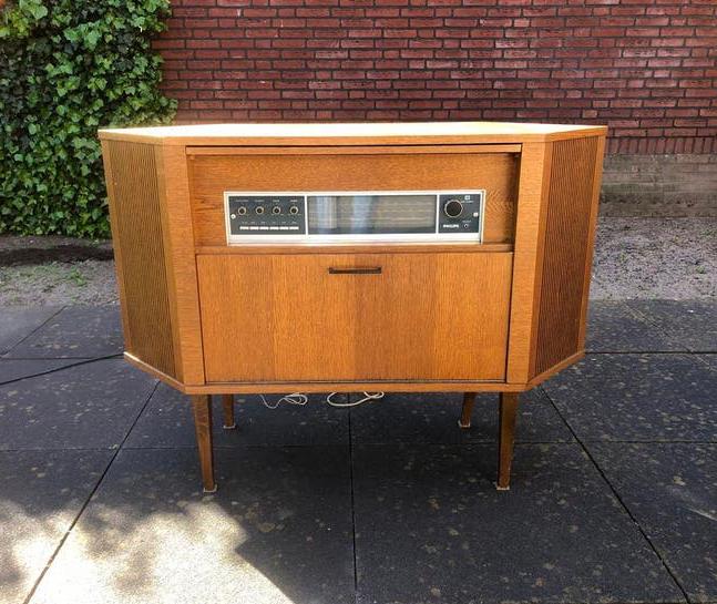 Vintage audiokast met Apple AirPlay, Ophalen, Gebruikt, Philips