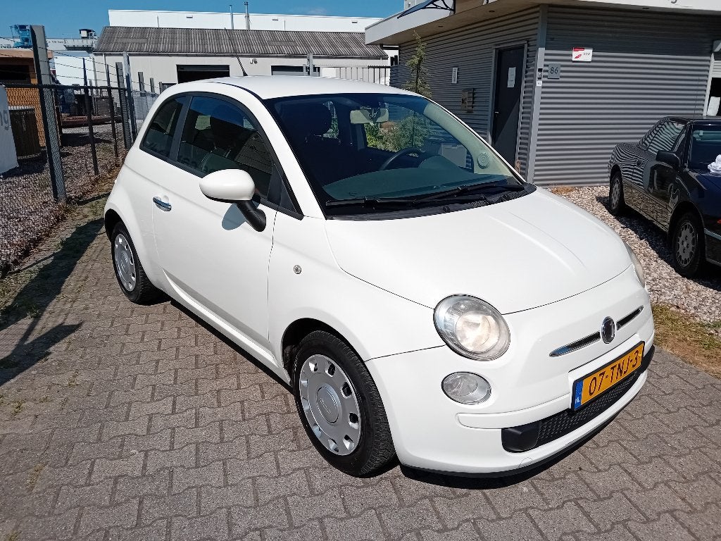 Fiat 500 1.2 AUTOMAAT BJ 2012 Wit NWE D-RIEM!! STUURBEKR!!, 1242 cc, 4 cilinders, 400 kg, Wit