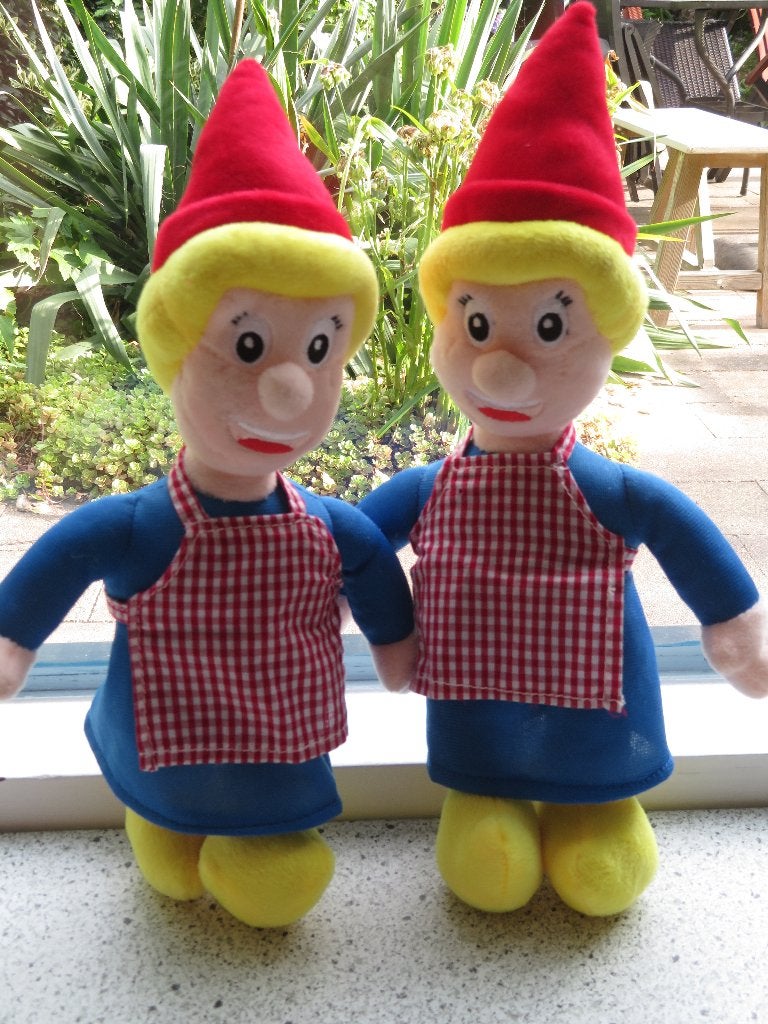 Kabouter vrouwtje Pleun van Marveld recreatie blauwe jurk, Overige typen, Ophalen of Verzenden, Zo goed als nieuw, Wasbaar