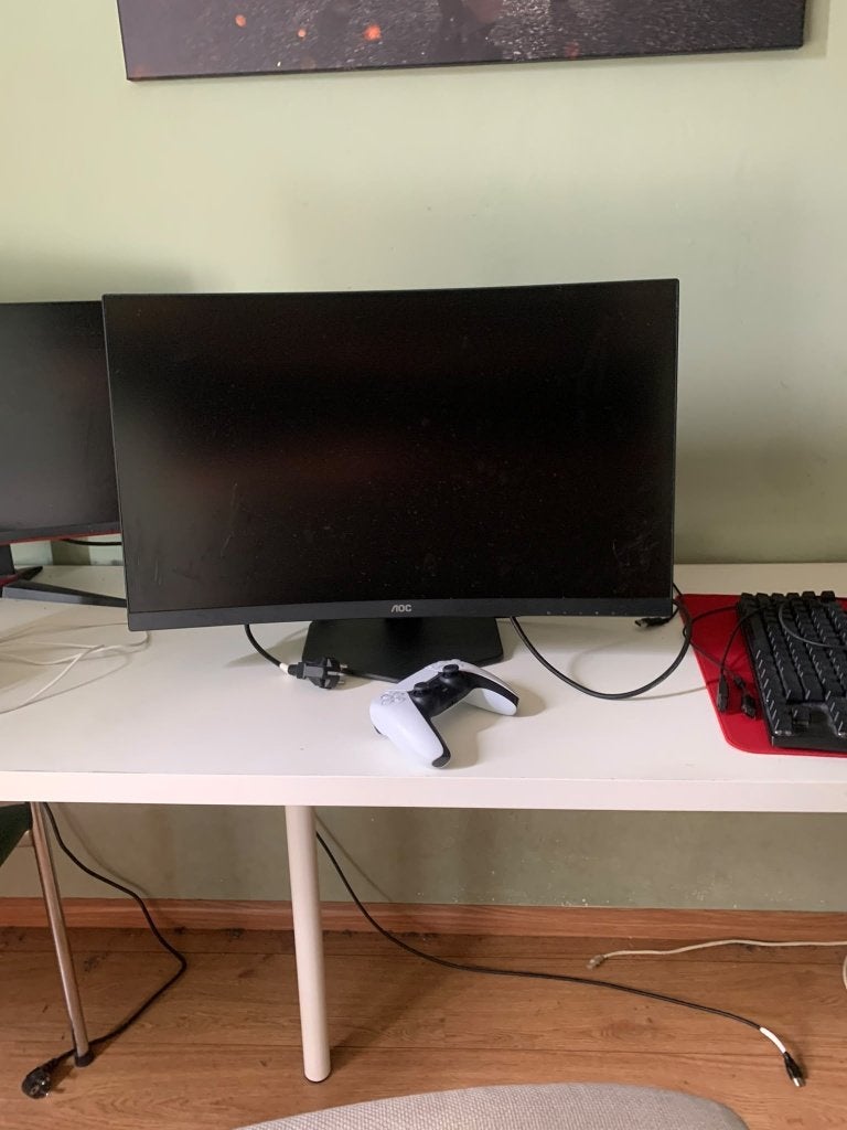 AOC Gaming monitor 27 inch curved, Gebruikt, IPS, 1 tot 2 ms, 201 Hz of meer