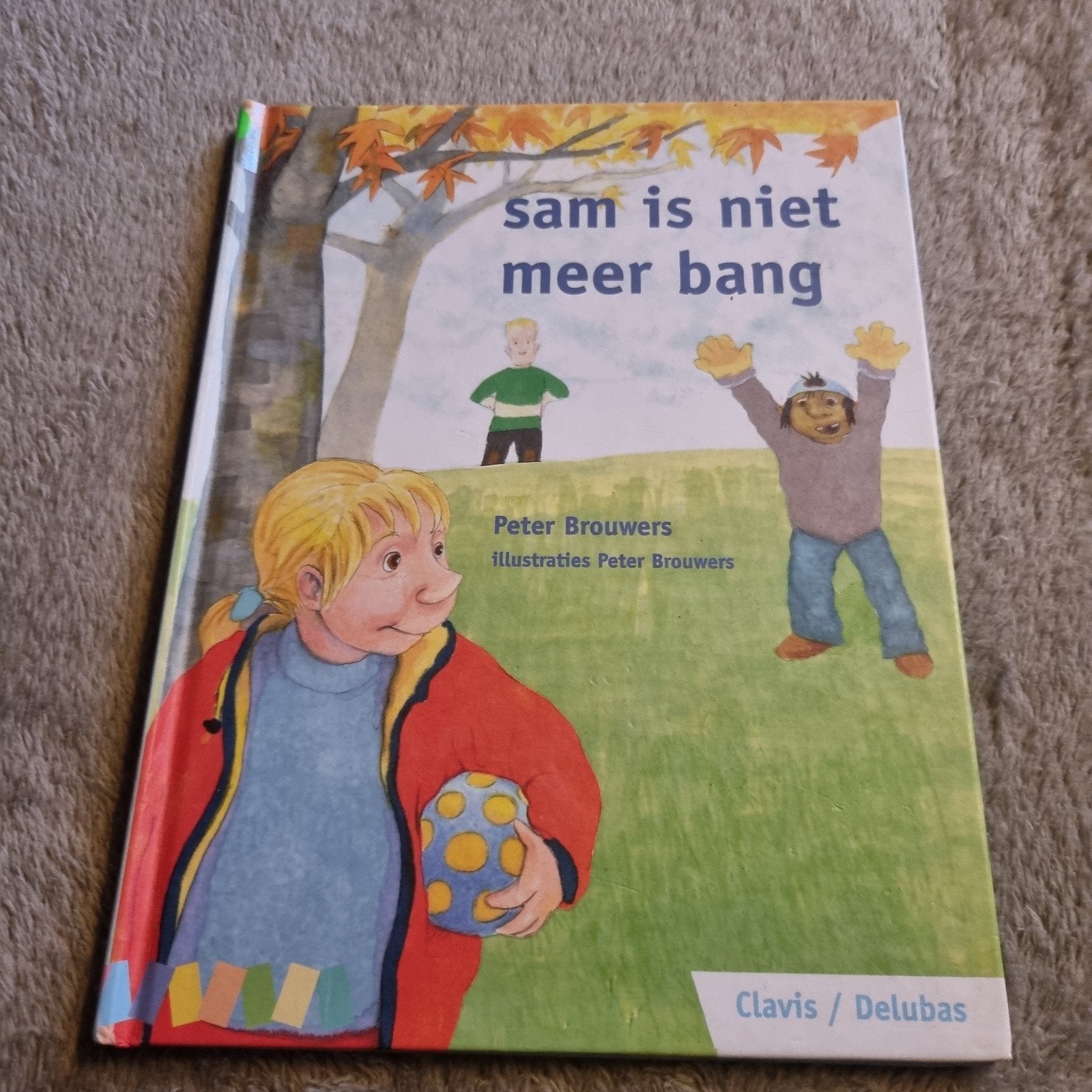 Sam is niet meer bang - Peter Brouwers (AVI 2), Ophalen of Verzenden, Gelezen, Peter Brouwers, Fictie algemeen