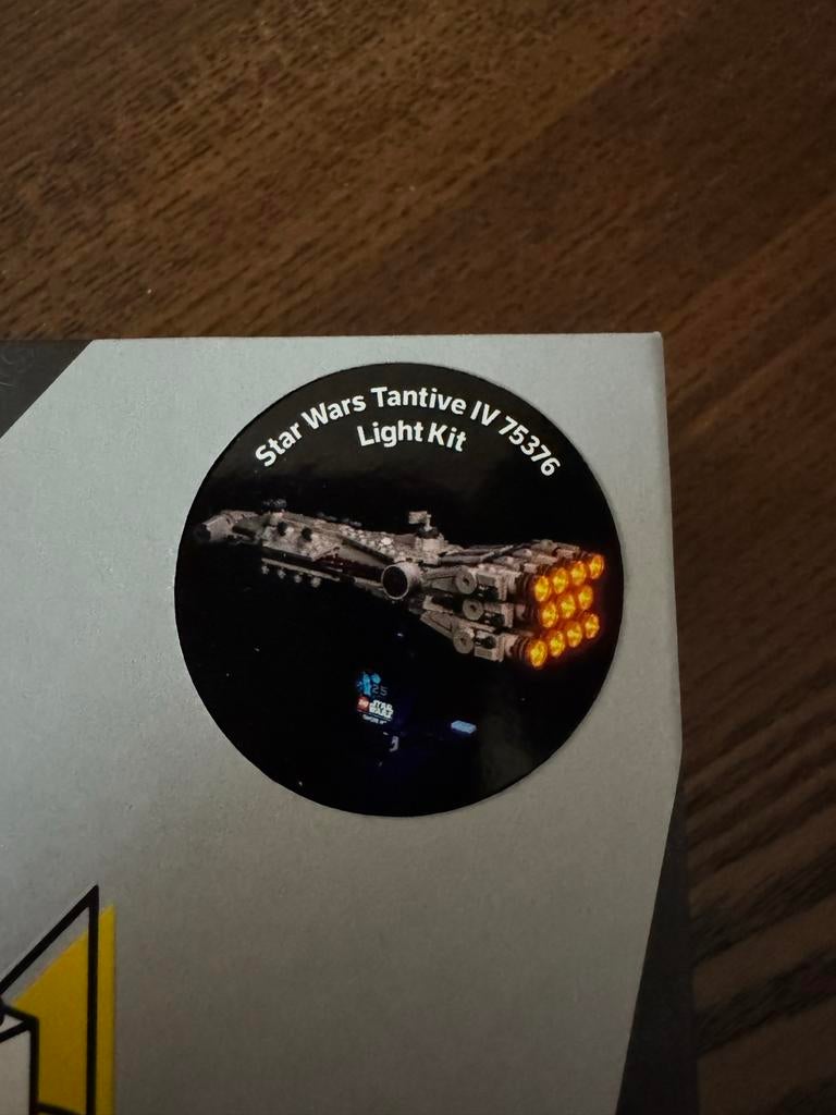 Light my bricks LEGO Star Wars Tantive IV 75376, Ophalen of Verzenden, Nieuw, Jongen of Meisje