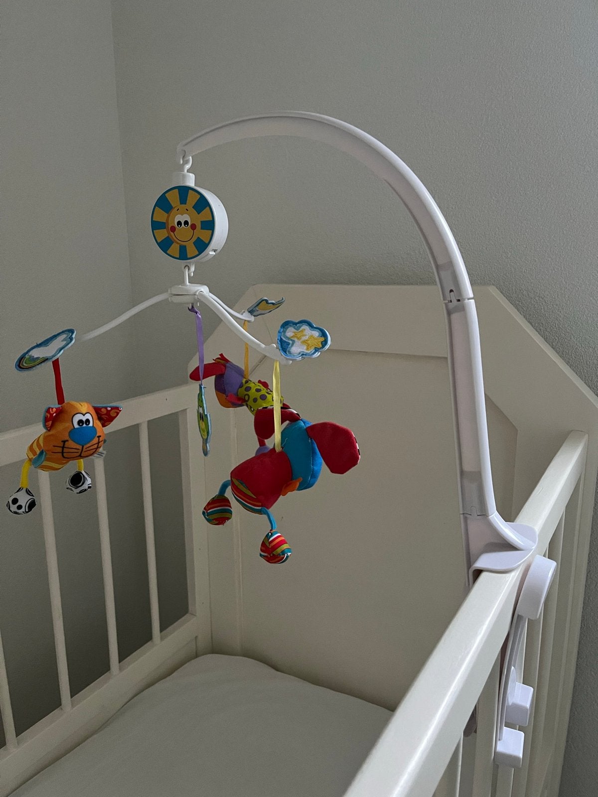 Bambino Muziek Mobiel voor Ledikant/Box - Zo goed als nieuw, Ophalen of Verzenden, Zo goed als nieuw, Mobiel, Met geluid
