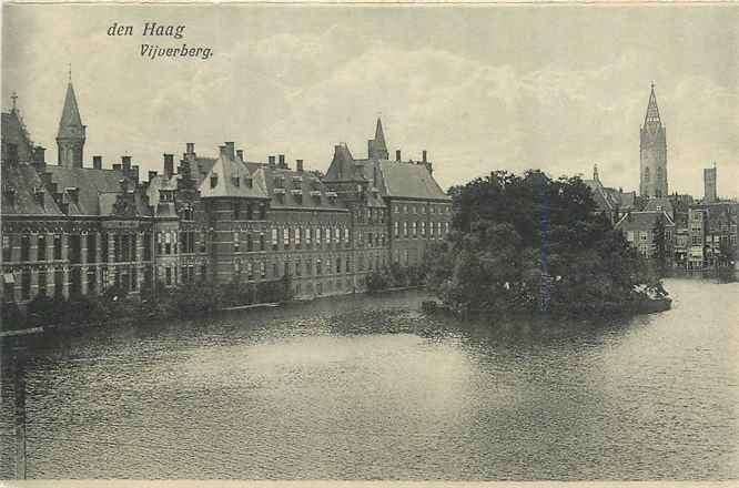 301-104-047 Den Haag Vijverberg, Verzenden, Voor 1920, Zuid-Holland