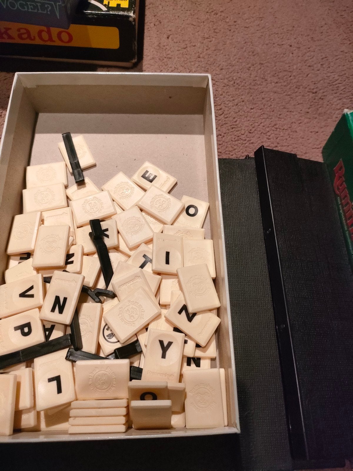 Woord Rummikub - Het overbekende familiespel met letters, Een of twee spelers, Ophalen of Verzenden, Gebruikt, Goliath