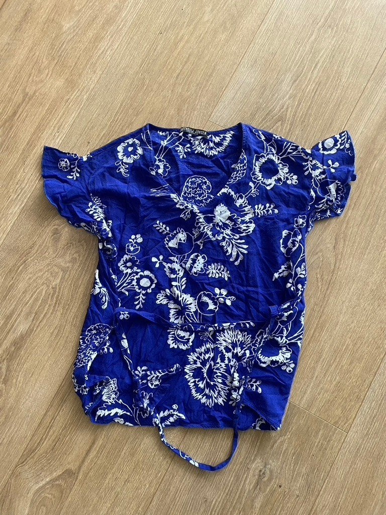 Nieuw Prachtige blouse mevrouw jansen box 50 mt 42, Verzenden, Nieuw, Maat 42/44 (L), Blauw