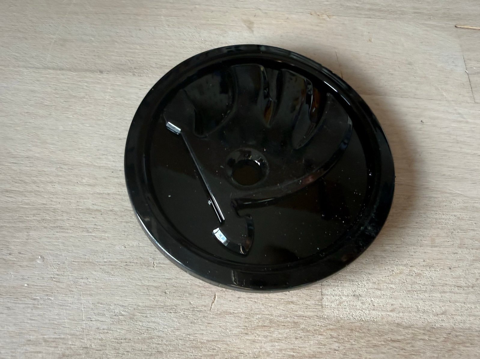 Skoda logo 9 cm - Zwart embleem voor auto, Ophalen of Verzenden, Nieuw