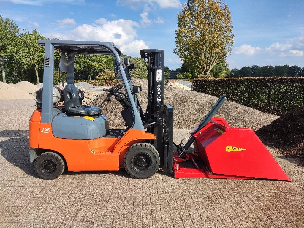 TOYOTA heftruck (type 42-7FG15, 754 uur, WIFO schepbak)