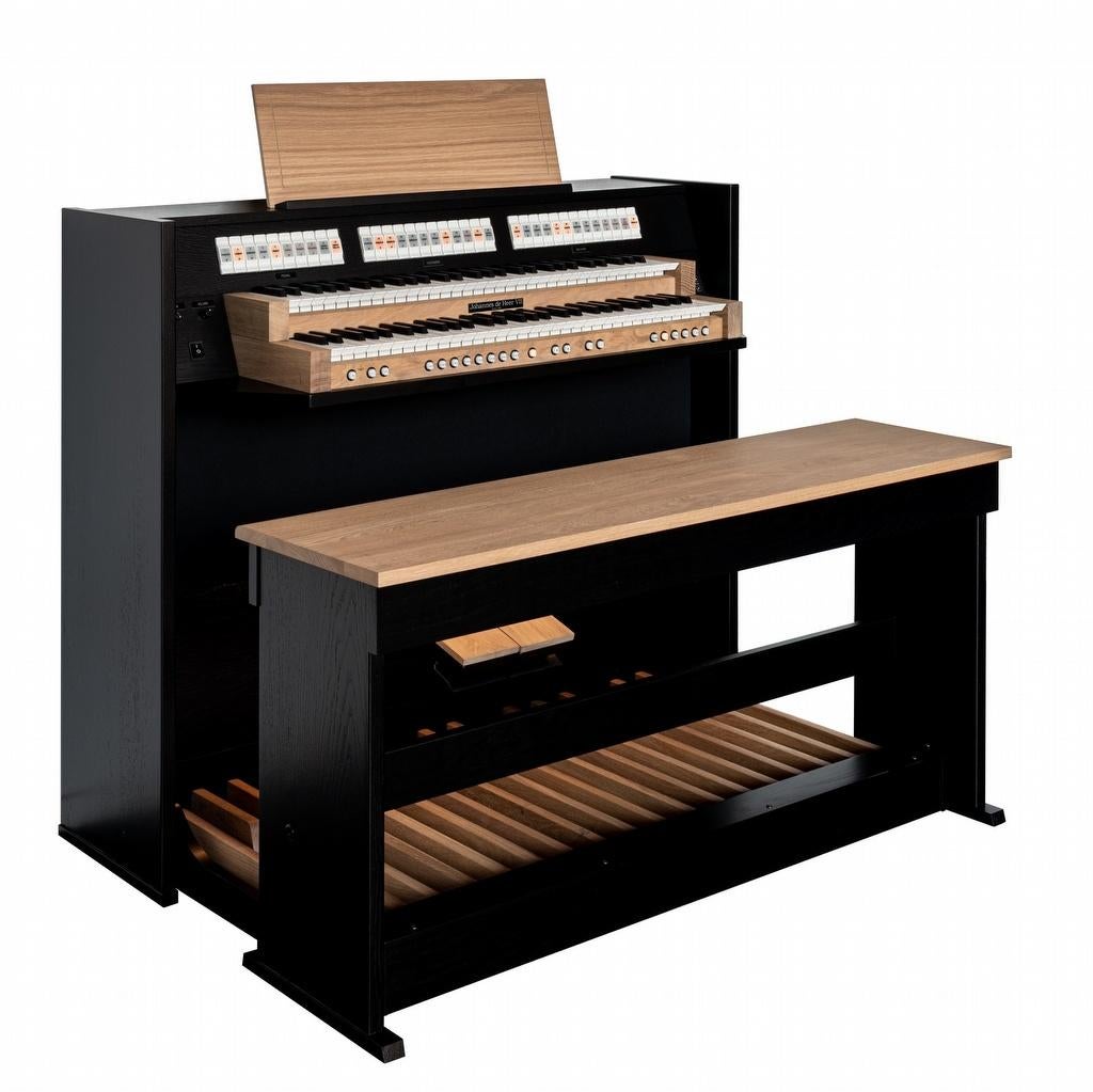Johannes de Heer VII Robuust orgel NIEUW, 2 klavieren, Mariënhoef 7, Ermelo, Nieuw, Ophalen of Verzenden