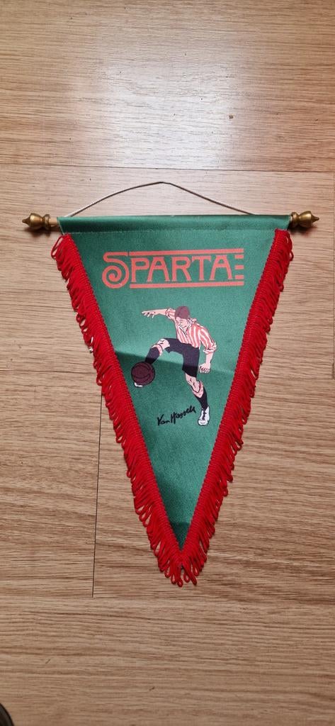 Vintage Sparta Rotterdam Vaantje - Voetbal Memorabilia, Verzamelen, Ophalen of Verzenden, Sparta, Vaantje of Sjaal
