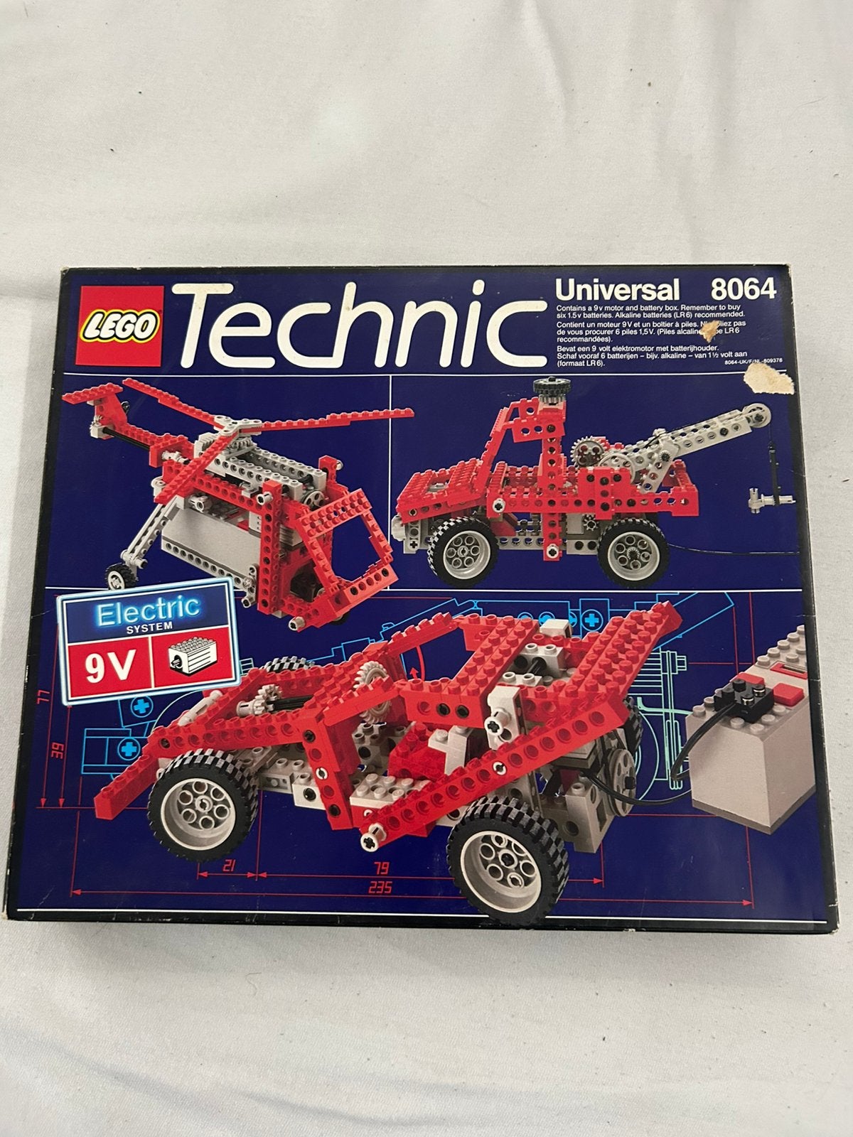Lego technic universal 8064 1985 nieuw, Ophalen of Verzenden, Zo goed als nieuw