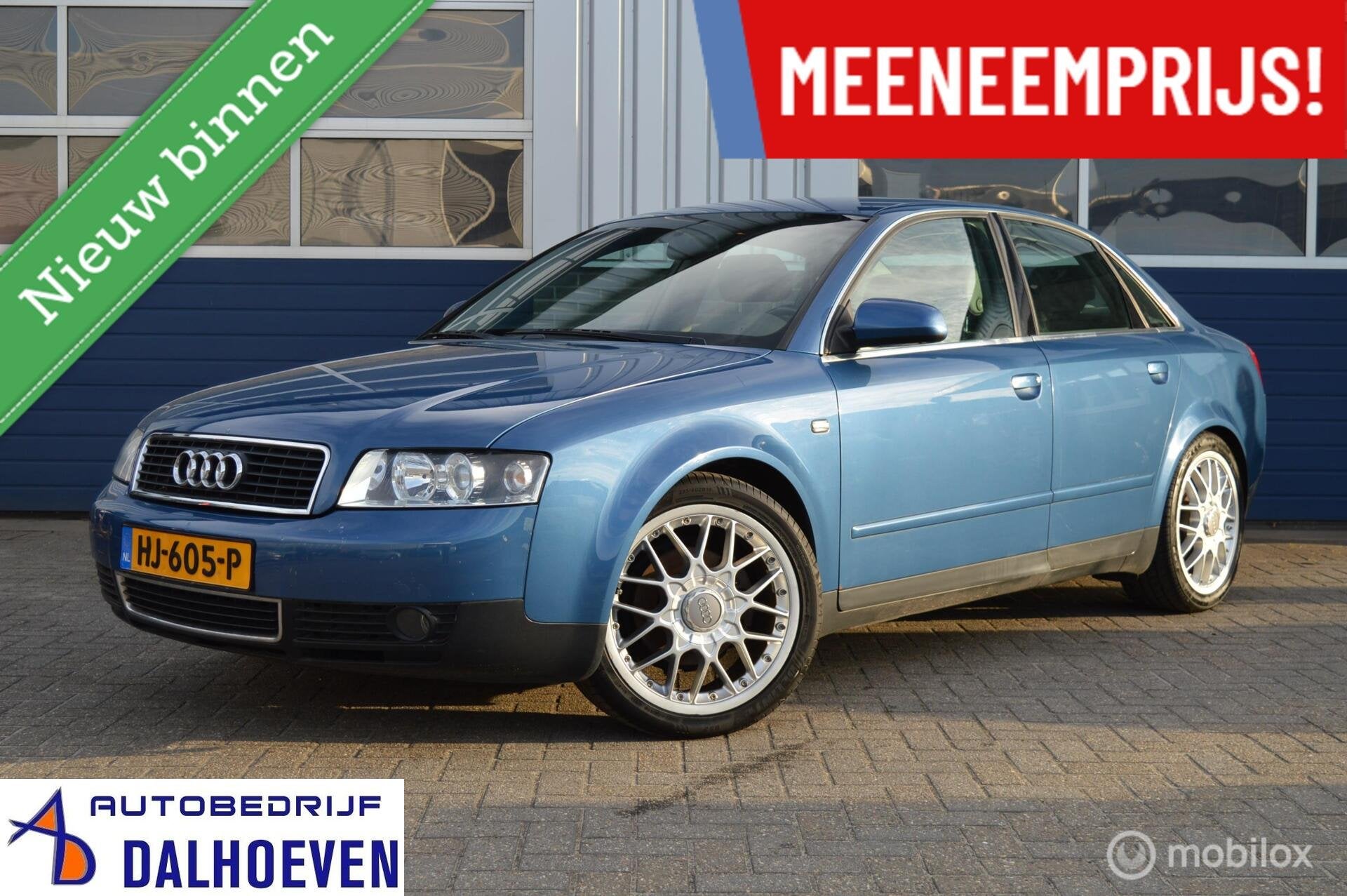Audi A4 Limousine 2.0, Auto's, Audi, 12 maanden, Gebruikt, 4 cilinders, Blauw