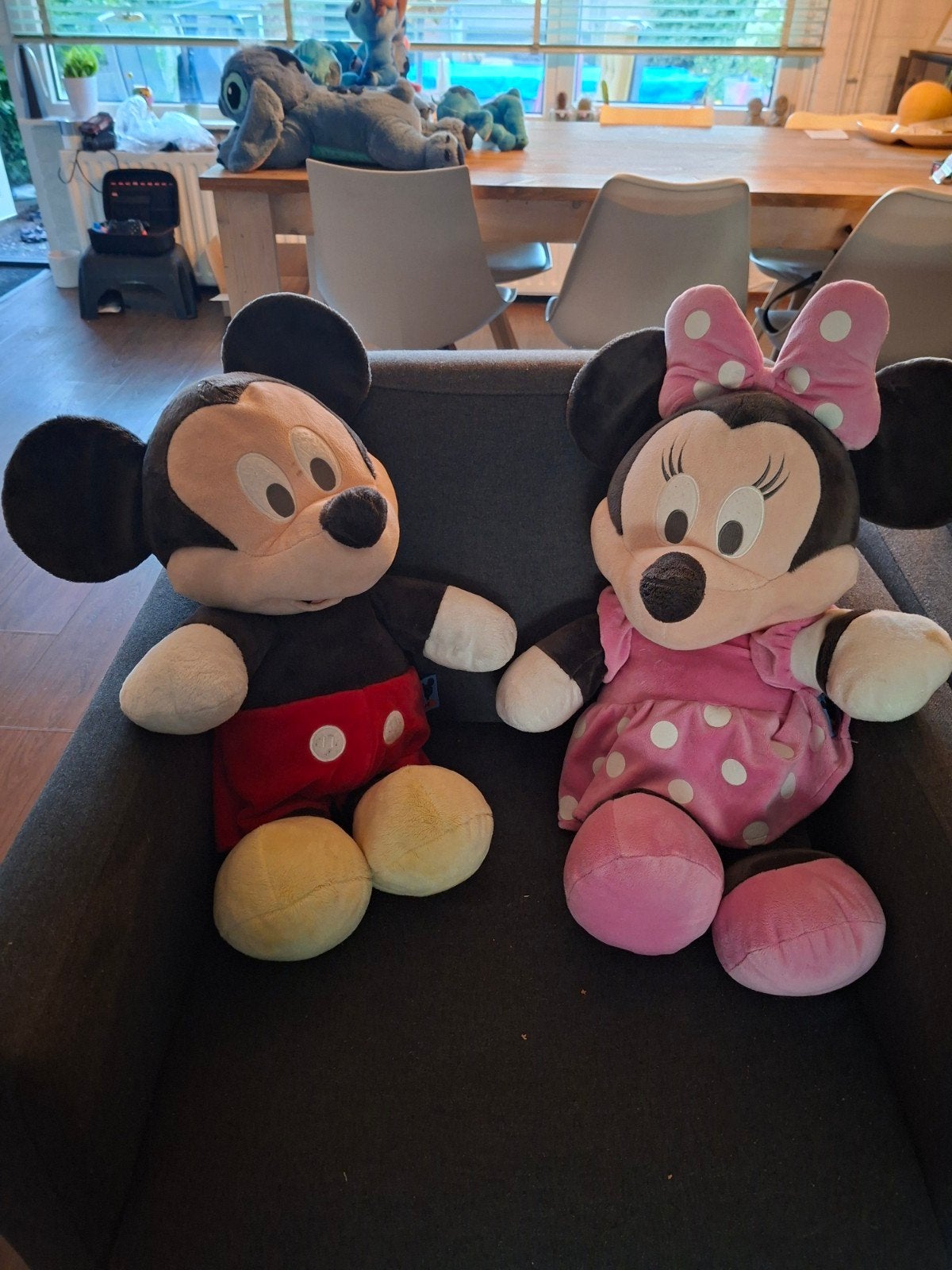 Grote Mickey en Minnie Mouse knuffels - Disney, Ophalen, Disney, Disney, Overige typen