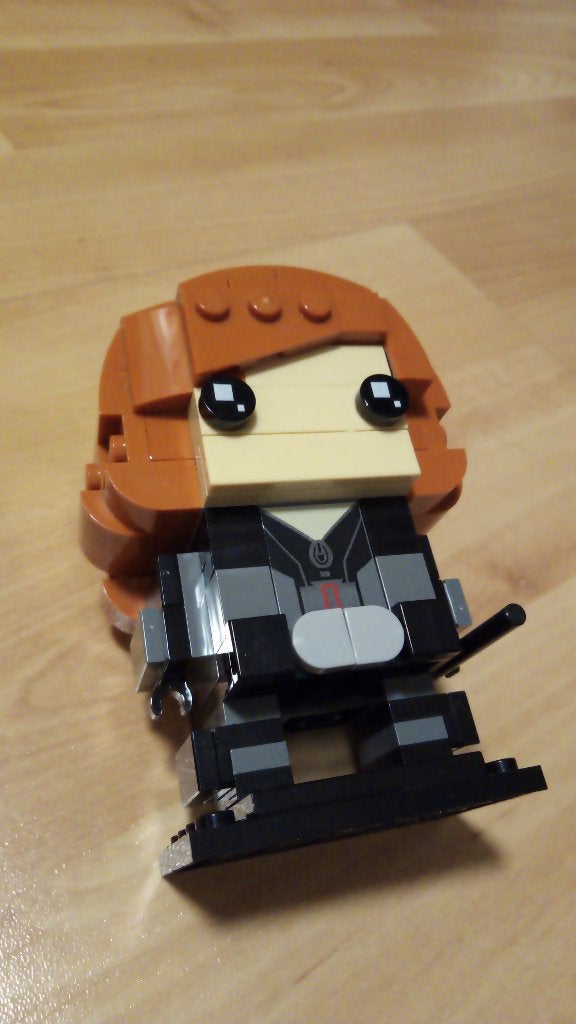 LEGO BrickHeadz Black Widow 41591, Marvel, Lego, Ophalen of Verzenden, Zo goed als nieuw