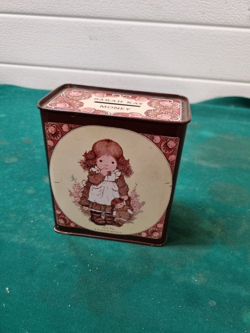 spaarblik sarah kay vintage, Verzamelen, Ophalen of Verzenden