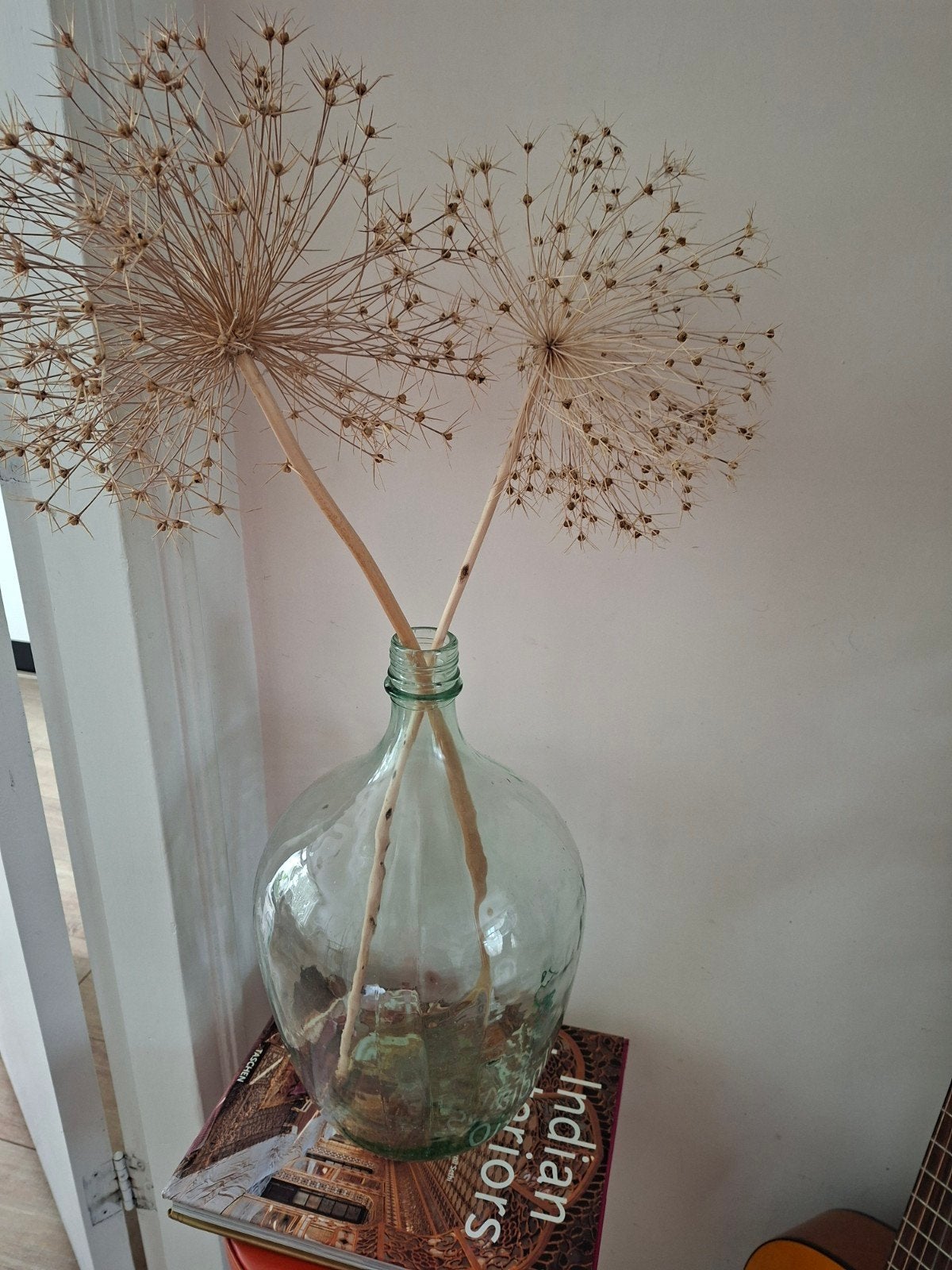 Grote stopfles met inhoud - Decoratieve vaas, Ophalen