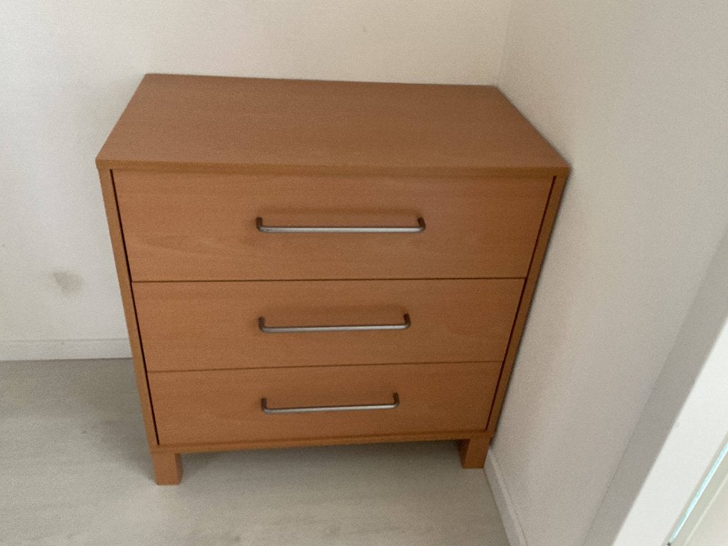 Ladenkastje, Ophalen, 50 tot 100 cm, Zo goed als nieuw, 3 of 4 laden